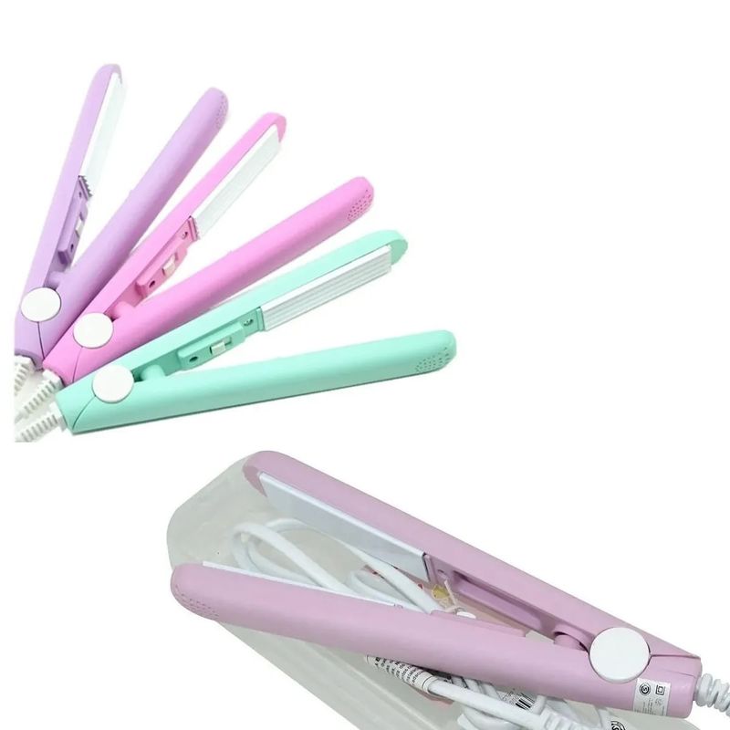 Mini Planchadora De Cabello Mini Plancha Portatil Para Viajes