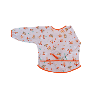 Babero con Mangas Oso Perezoso Niños - La Pequeña Galeria