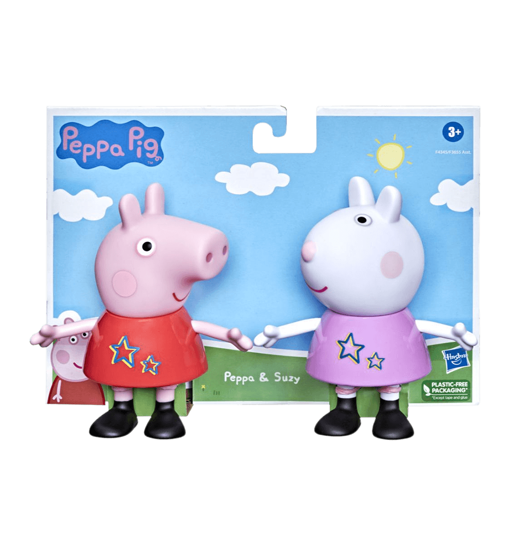 Set Figuras Peppa Pig y Suzy