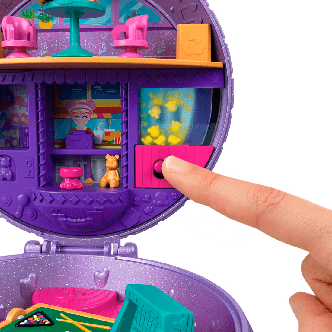 Set Disco Patinaje Polly Pocket Polly Pocket Pepe Ganga Pepe Ganga