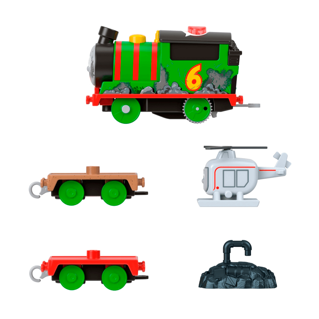 Thomas & Friends Tren de juguete motorizado que habla con motor Thomas con  sonidos y frases más carga para niños preescolares a partir de 3 años
