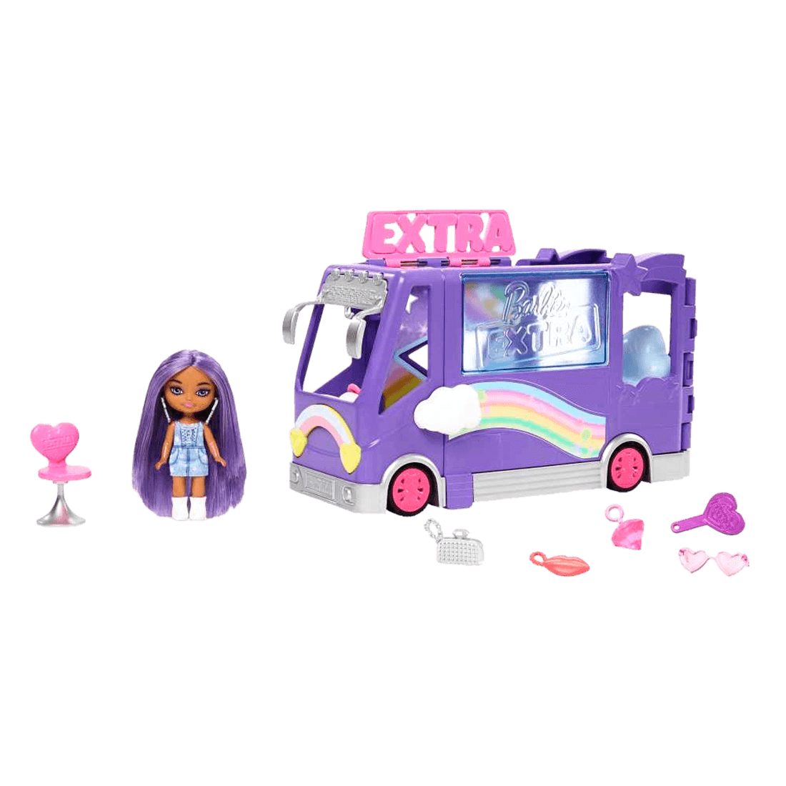 Set Barbie Extra Mini Minis Juego Camión Turístico