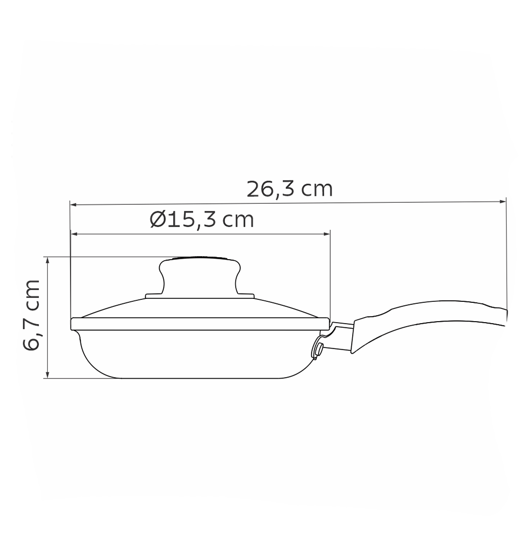 Sartén Paris De Aluminio 22 Cm - Tramontina Tramontina - Pepe Ganga - Pepe  Ganga, Ofertas en Regalos de Navidad para la familia