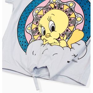 Camiseta Manga Corta Niñas Azul - Piolin