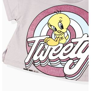 Camiseta Manga Corta Niñas Lila - Piolin