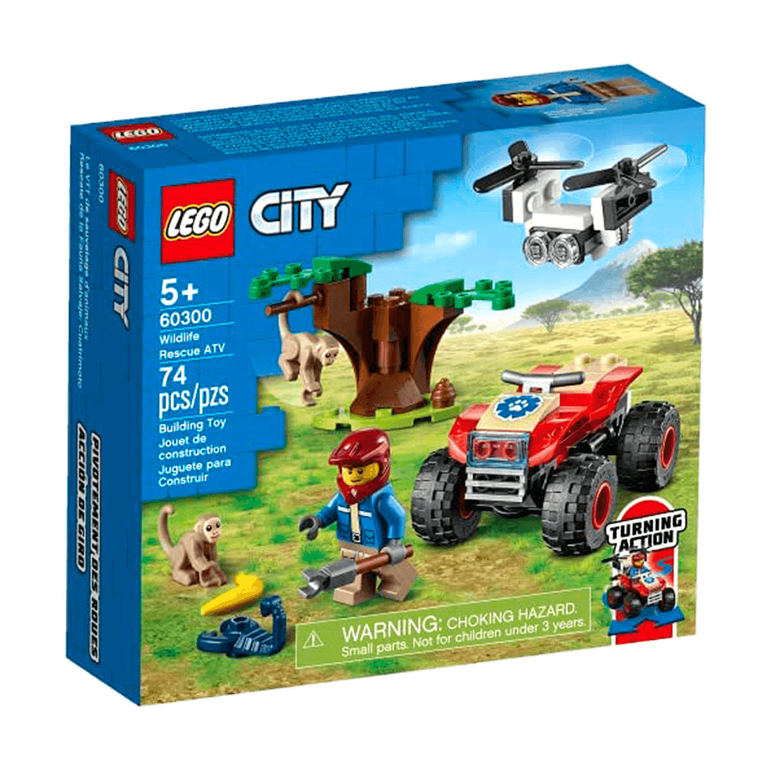 Set City Rescate de la Fauna Salvaje: Quad - Lego