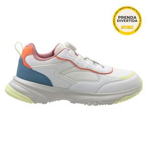 Tenis con cordón enrollable para mujer