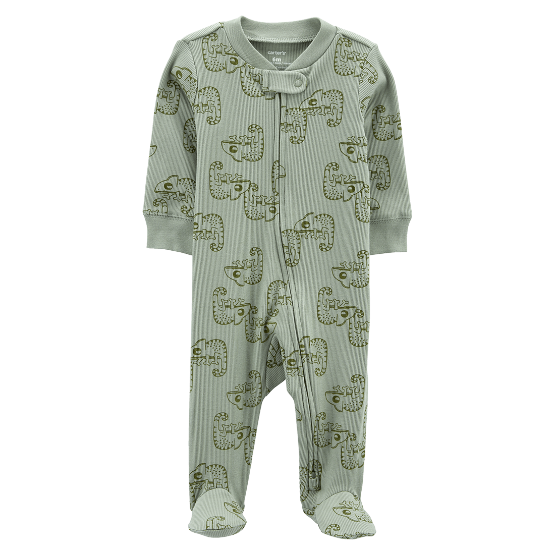Pijama Enteriza con Pies Camaleones Niños - Carter's