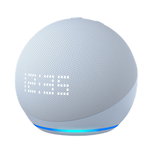 Echo Dot 5ª Gen Altavoz Inteligente Alexa con Reloj Azul - Amazon