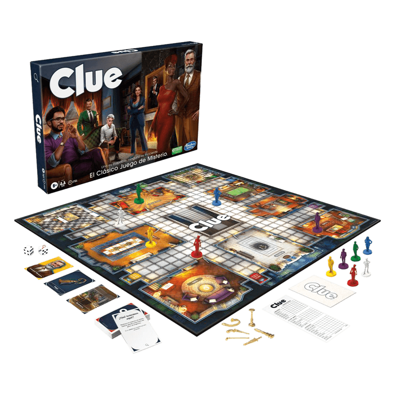 Juego de Mesa Clue Classic Renovado Hasbro Gaming Pepe Ganga
