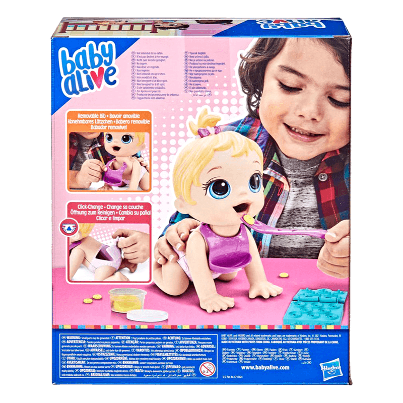 Bebe Baby Alive Hora De Comer Rubia 20 Cm Baby Alive Pepe Ganga Pepe Ganga