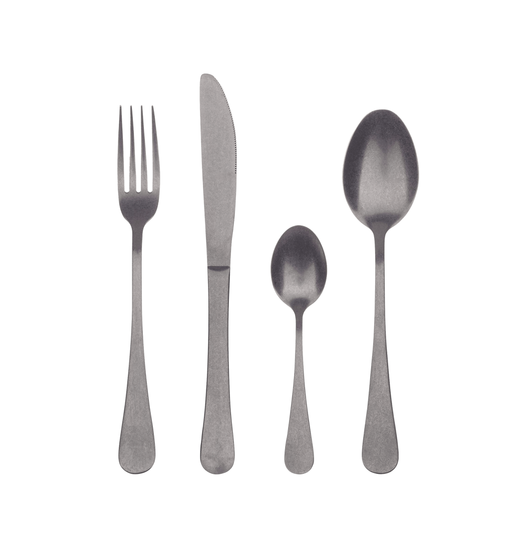 Set 24 Piezas Cubertería Munich Stonewash - Bergner