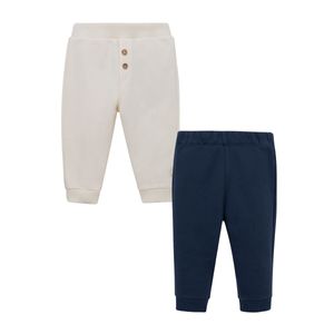 Set x2 de pantalón de sudadera para recién nacido niño