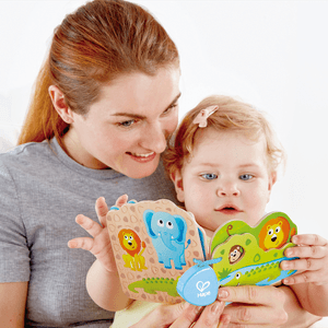 Libro Bebé Animales Salvajes - Hape