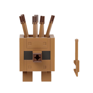 Figura Golem de Madera 8 cm - Minecraft