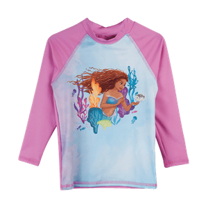 Camiseta Manga Larga de Baño Niñas - Sirenita