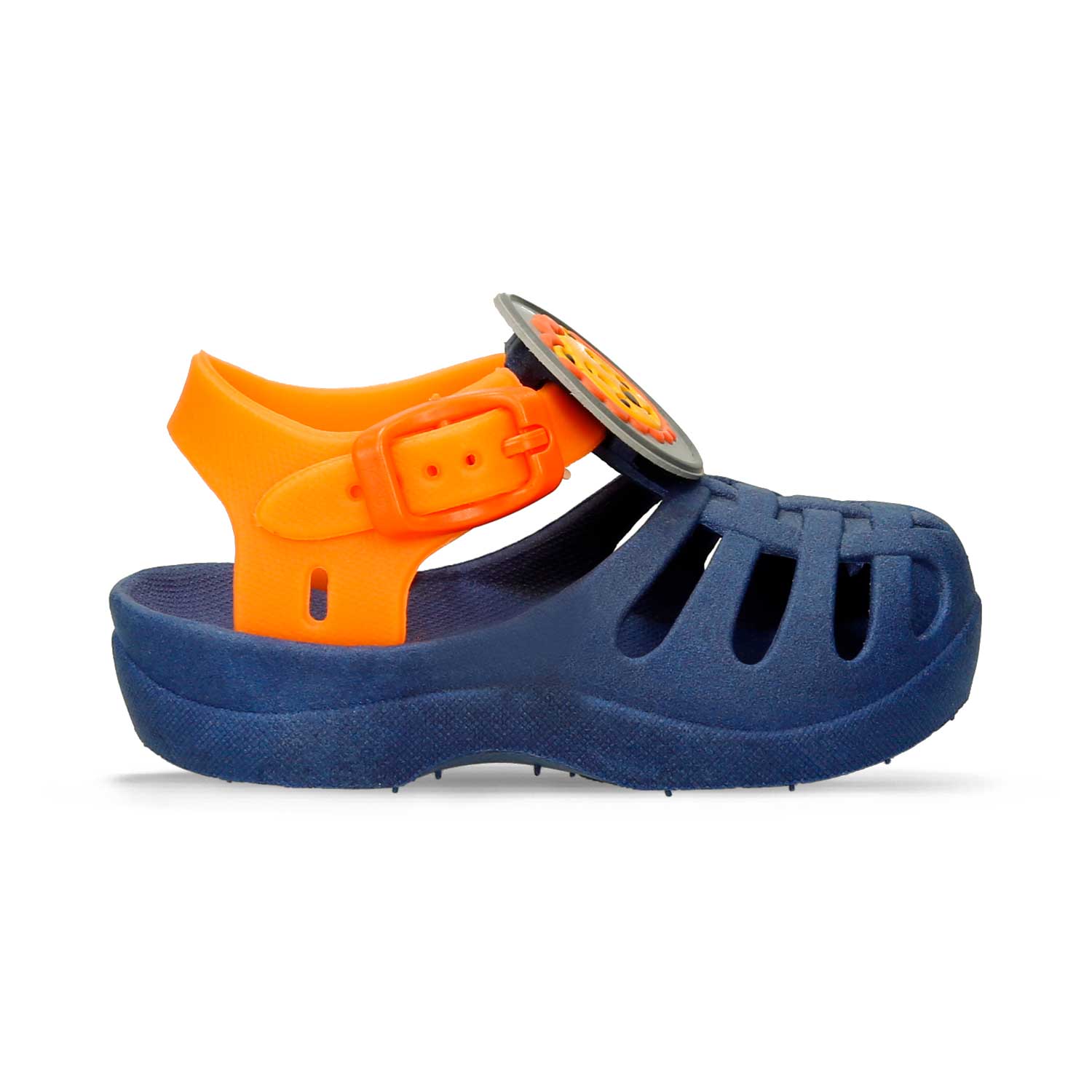 Sandalias Azul-Naranja Bubblegummers Patricio Niño