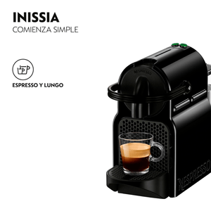 Cafetera Inissia Negra - Nespresso