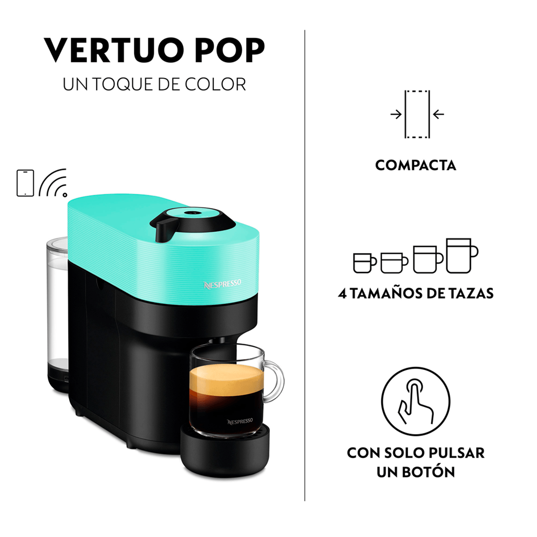 Vertuo Pop, más color en la nueva cafetera de Nespresso