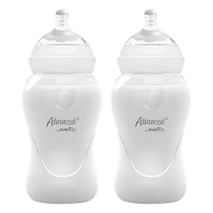 Set 2 Teteros Advanced Bold Boca Ancha 9 oz - Evenflo