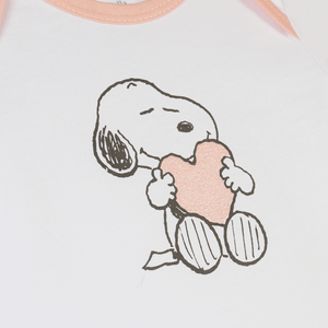 Camiseta Manga Corta Niñas - Snoopy Baby