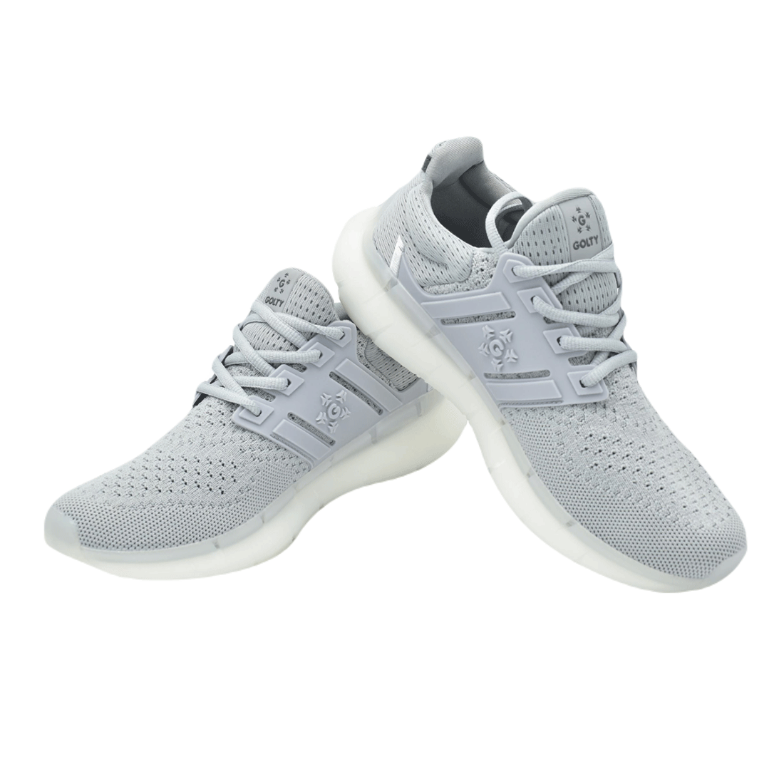 Tenis Deportivos Mesh Gris/Blanco Unisex - Golty Golty - Pepe