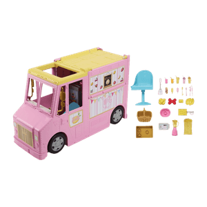 Set Vehículo de Juguete Camión de Limonada de Playa - Barbie La Película