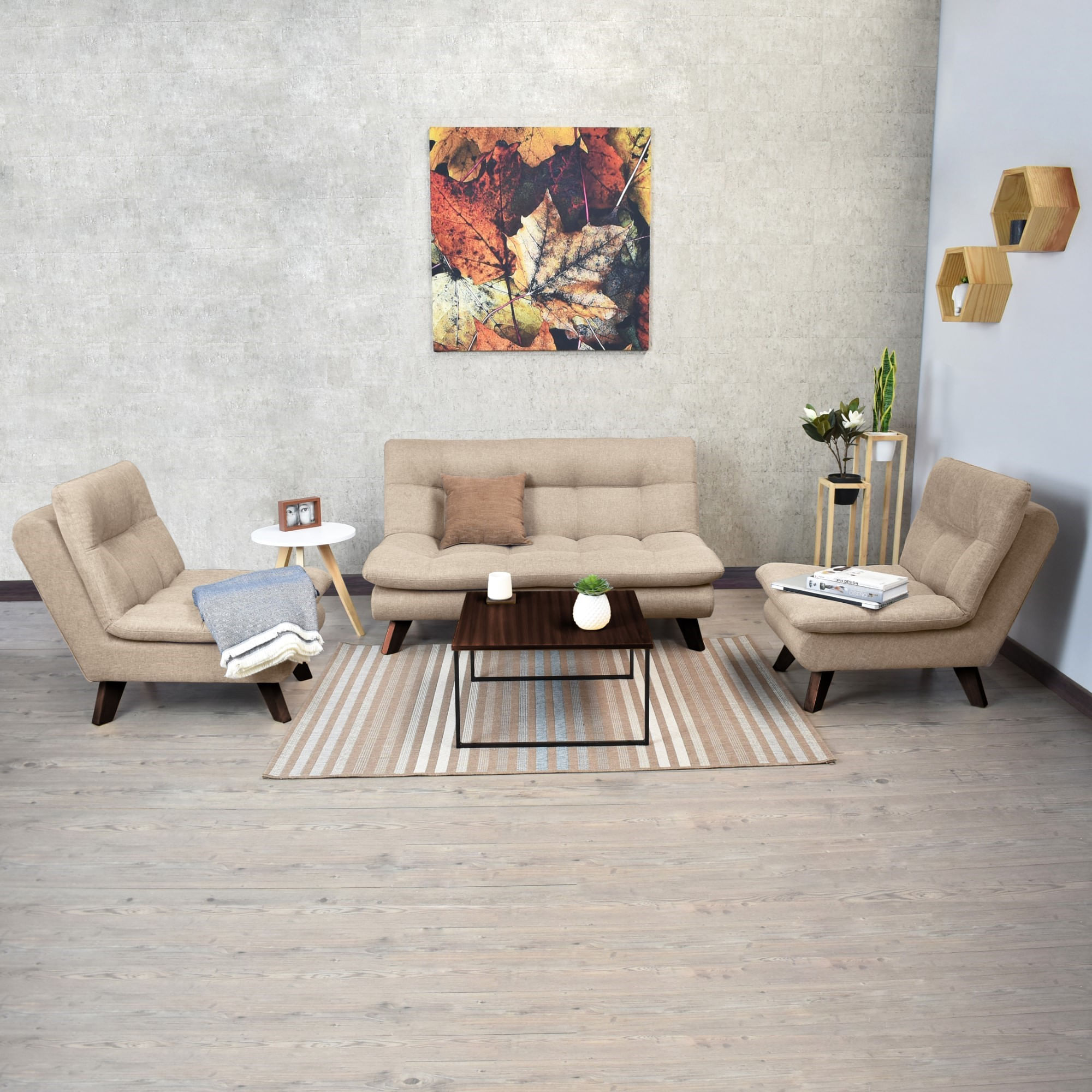 Sala Toulouse en Tela Beige