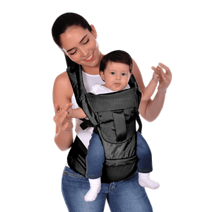 Cargador para bebé con Asiento Ergonómico Gris - Primordial