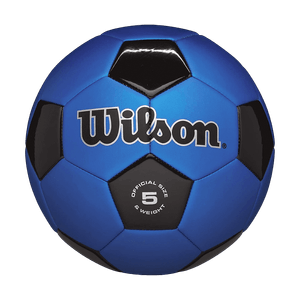 Balón de Futbol Negro y Azul N.º 5 - Wilson