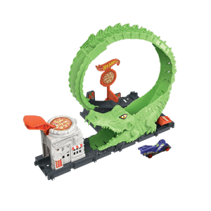 Pista de Juguete City Némesis Cocodrilo - Hot Wheels