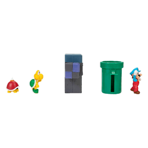 Set Super Mario Bros Diorama Subterráneo - Nintendo