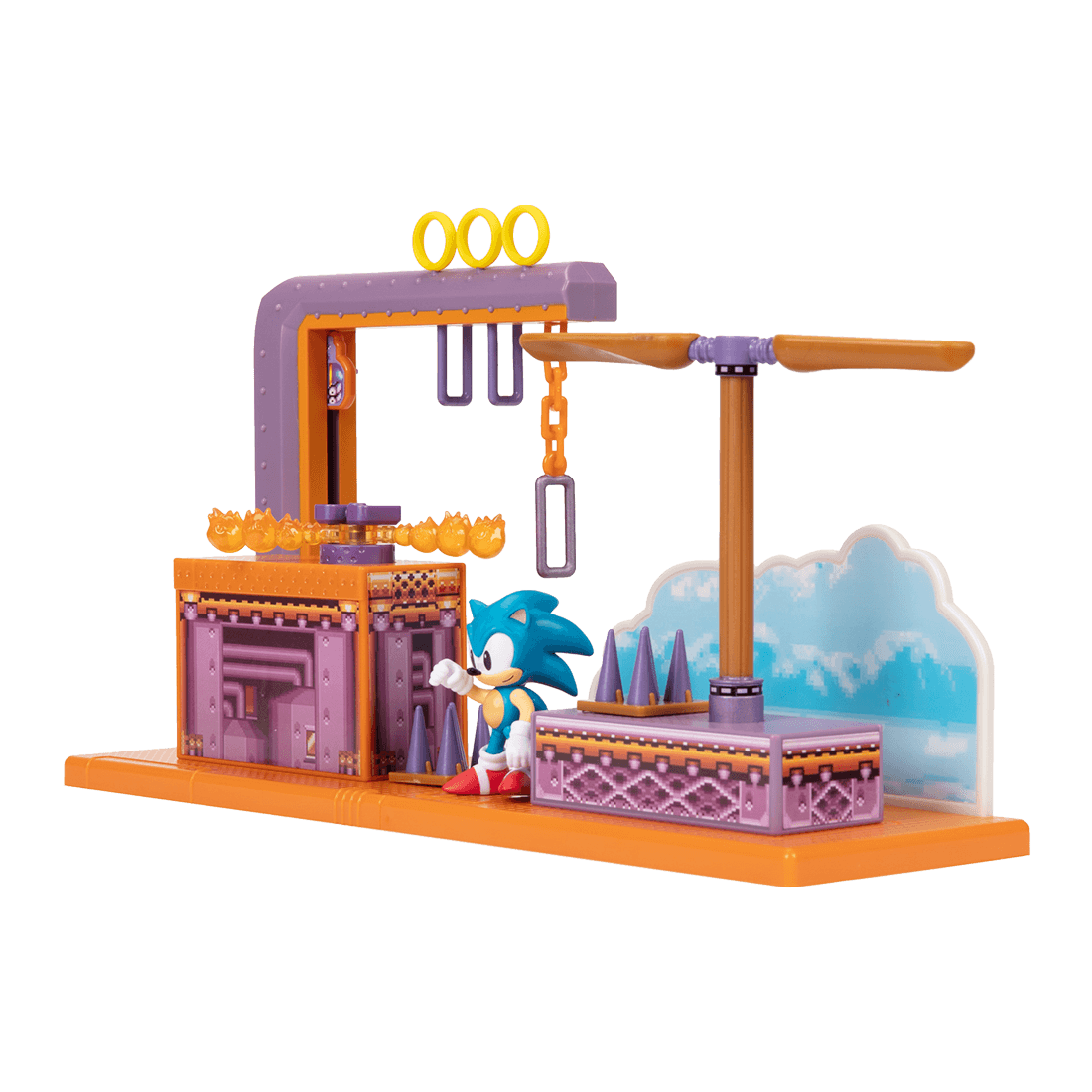 Set Flying Battery Zone Sonic Sonic Pepe Ganga Pepe ganga