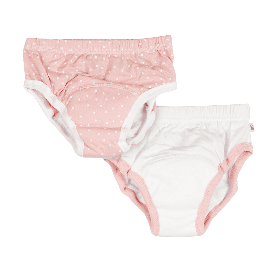 Set 2 Panties Rosa Y Blanco Bebés Niñas Baby Fresh Baby Fresh Pepe