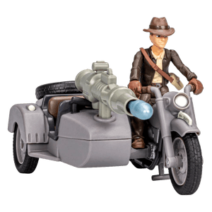 Set Figura Indiana Jones con Moto y Sidecar