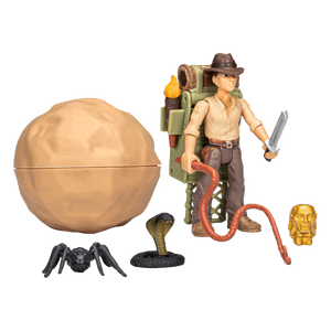 Set Figura Indiana Jones con Mochila de Aventura