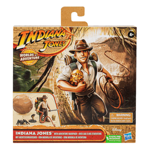 Set Figura Indiana Jones con Mochila de Aventura