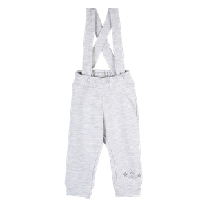 Pantalón con Tirantes Gris Niños - Baobao