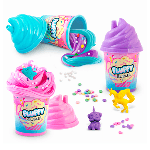 Set Mezcla Fluffy Slime Pop 3 Batidos - So Slime