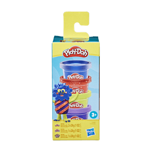 Mini Set 4 Colores Monster - Play-Doh