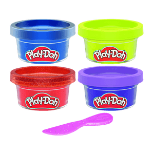 Mini Set 4 Colores Monster - Play-Doh
