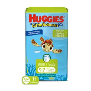 Pañales Swimpants Nemo 11 Unidades M - Huggies