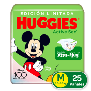 Pañal Active Ultrap Etapa 2 (M) - Huggies