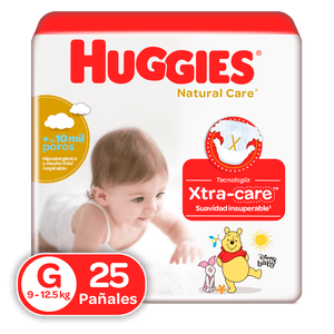 Pañal Natural Care Ultra Etapa 3 (L) - Huggies