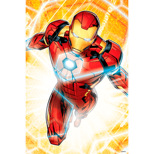 Rompecabezas 3D Puzzles in a Shaped Tin Iron Man 300 Piezas - Marvel