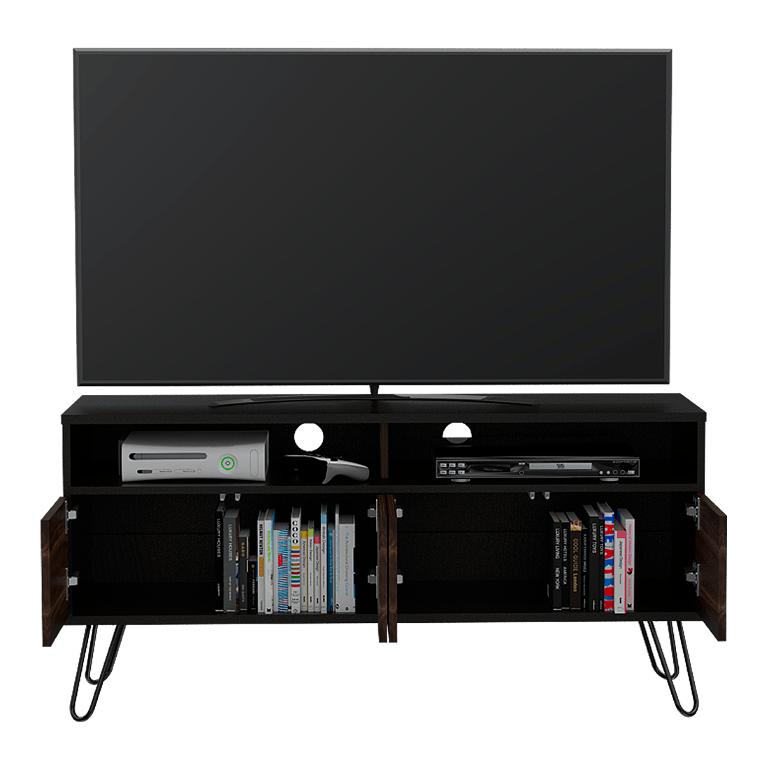 Rack Tv 55" Vassel Wengue Habano Rta Desing Rta Desing Pepe Ganga