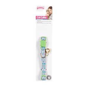 Collar para Gatos Estampado Verde - Pawise