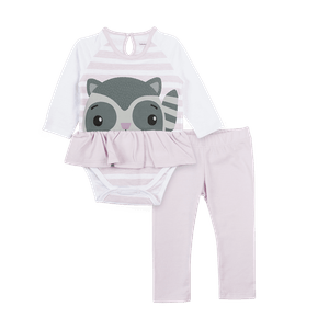 Set Body Manga Larga y Pantalón Niñas - Fisher Price