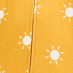 Pijama Enteriza con Pies Amarilla Niñas - Carter's