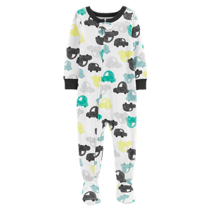 Pijama Enteriza Estampado Carros Niños - Carter's